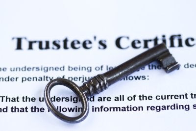 Choosing a Trustee